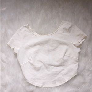Zippered Crop Top